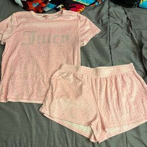 Leopard Juicy Couture pajamas